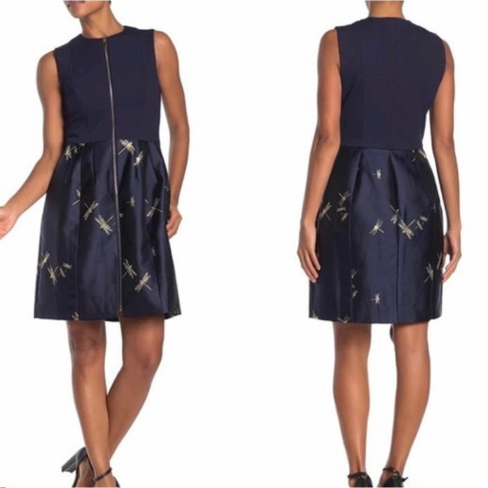 Ted Baker beautiful navy dress